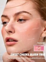 پالت رژگونه سه رنگ SWEET CHEEKS - تصویر 3